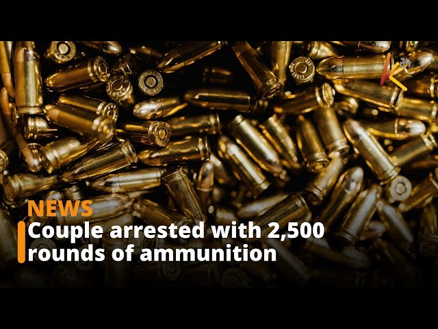 ⁣Laikipia: Man, wife arrested as police recover over 2,500 rounds of ammunition