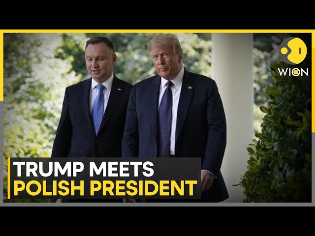 ⁣Donald Trump meets Polish president Andrzej Duda in New York | WION News