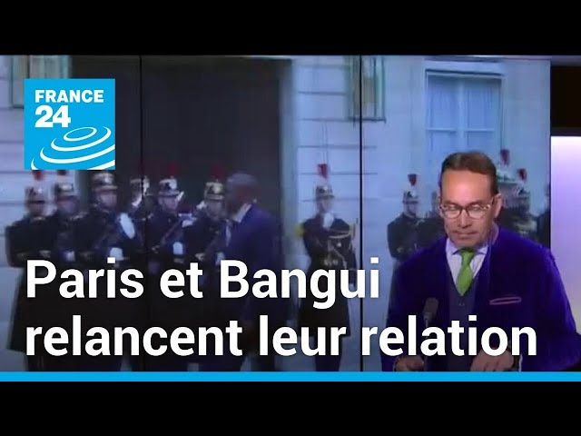 France et Centrafrique adoptent une "feuille de route" pour relancer leur relation • FRANC