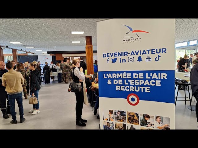 Un job-dating au cœur de la Base Aérienne de Saint-Dizier