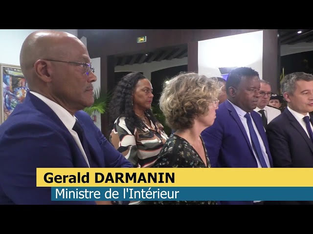 ⁣Visite ministérielle : Gérald Darmanin et Marie Guévenoux en Guadeloupe pour 24h