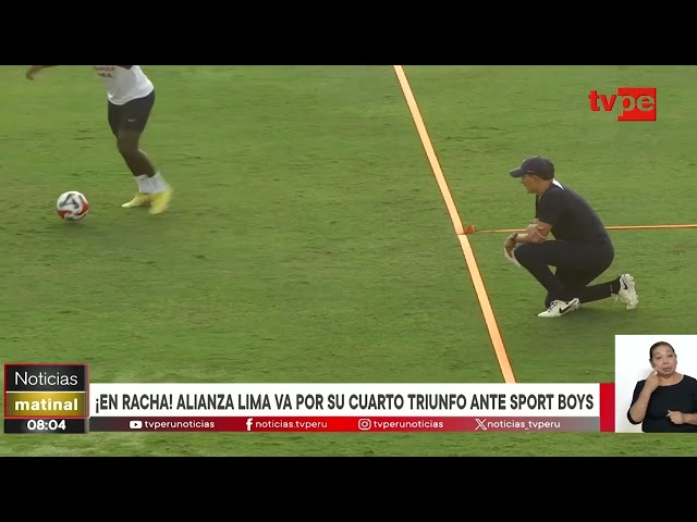 ⁣Alianza Lima vs  Sport Boys por la fecha 12 del Torneo Apertura (18/04/2024) | TVPerú Noticias