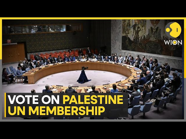 Palestinian bid for UN membership set for Security Council vote | WION News