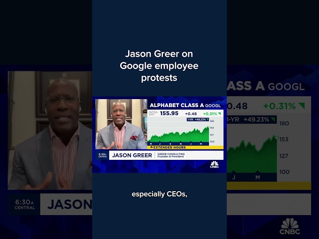 ⁣Jason Greer on Google employee protests