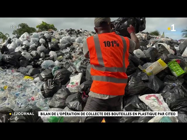 ⁣Bilan de l’opération de collecte des bouteilles en plastique par CITEO