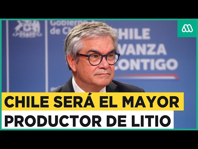 ⁣Ministro Marcel asegura que Chile volverá a ser el mayor productor de litio del mundo