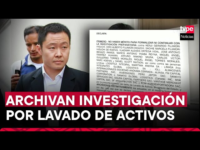 Archivan investigación contra Kenji, Hiro y Sachi Fujimori por caso Limasa