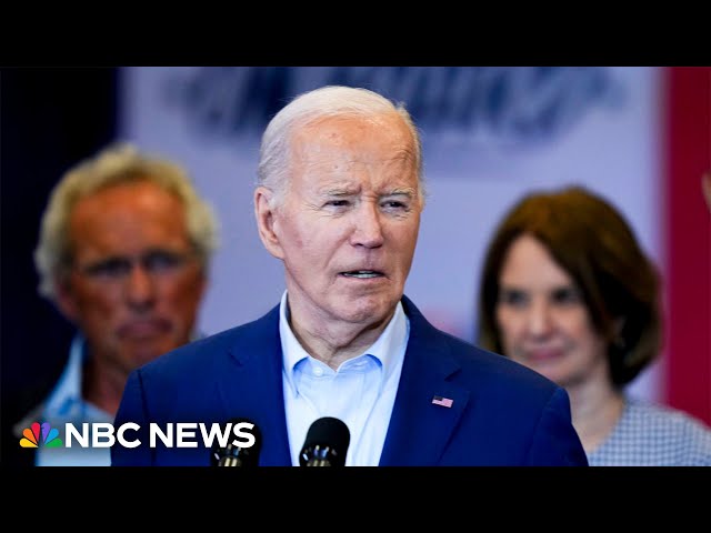 President Biden campaigns in North Philadelphia in ‘effort to make a connection’ with voters