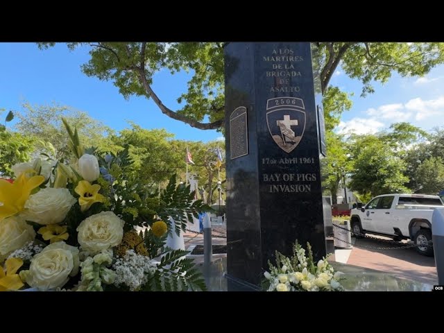 ⁣Info Martí | Conmemoraron en Miami aniversario de invasión por Bahía de Cochinos