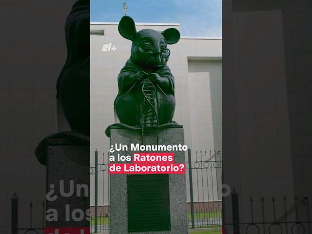 ⁣“Monumento al Ratón de Laboratorio”, la escultura que honra el sacrificio de ratones por la ciencia