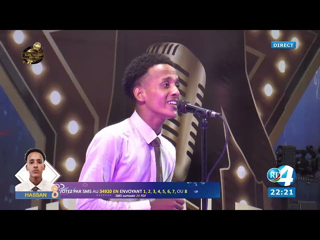 ⁣Djib-Talent :Hassan vainqueur de la soirée 18/04/2024
