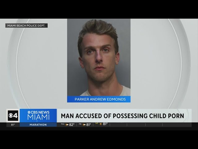 Miami Beach man faces child porn charges