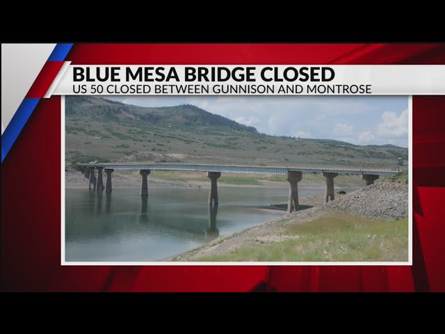 US 50 closes over reservoir because of cracked bridge