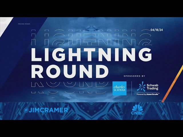 ⁣Lightning Round: It's a great time to sell Aspin Aerogels, says Jim Cramer