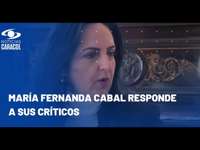 María Fernanda Cabal sobre relación de Lafaurie con gobierno: "Se genera una tensión muy aburri
