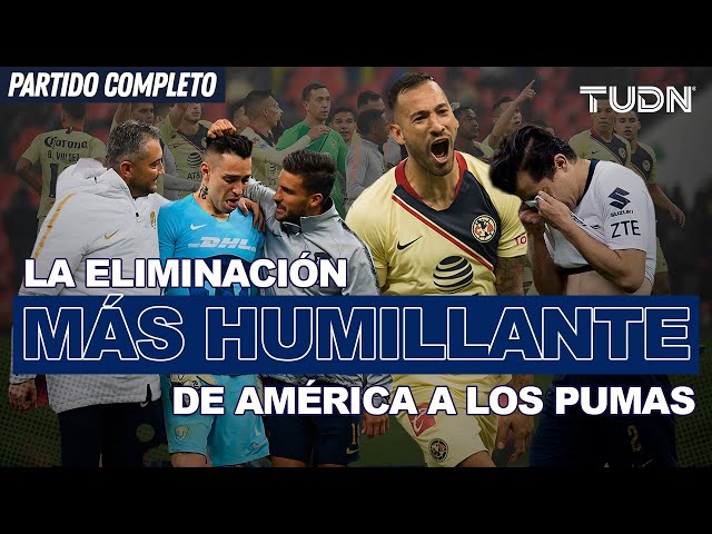  La noche que Pumas NUNCA OLVIDARÁ... América los HUMILLÓ y ELIMINÓ del AP2018 | TUDN