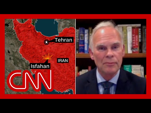 Retired colonel has a theory why Israel attacked target near Isfahan