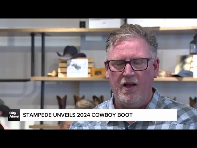 ⁣Stampede unveils 2024 cowboy boot
