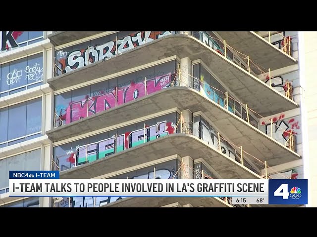 ⁣Spraying graffiti on LA’s buildings: It’s a crime, but is it art?