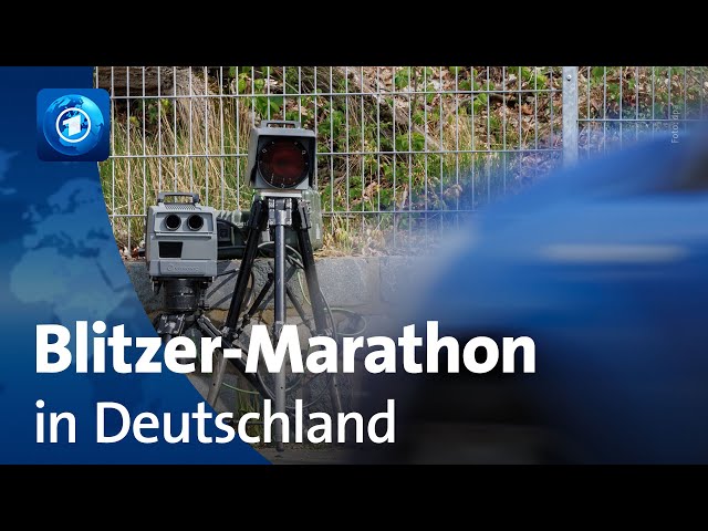 ⁣Polizei führt Blitzer-Marathon in mehreren Bundesländern durch