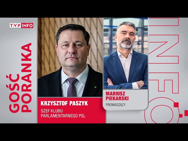 Krzysztof Paszyk: Odwykliśmy od działania w koalicji | GOŚĆ PORANKA