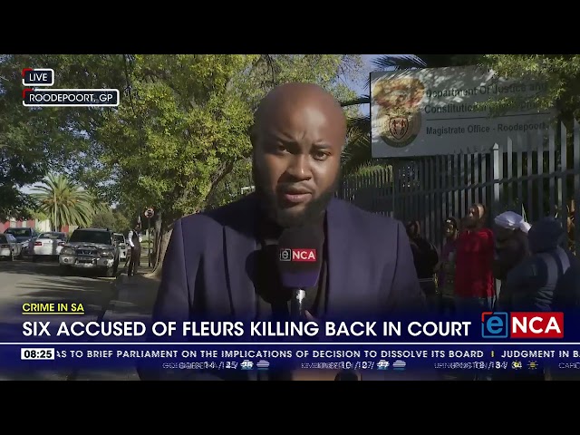 ⁣Kaizer Chiefs' Luke Fleurs murder suspects back in court