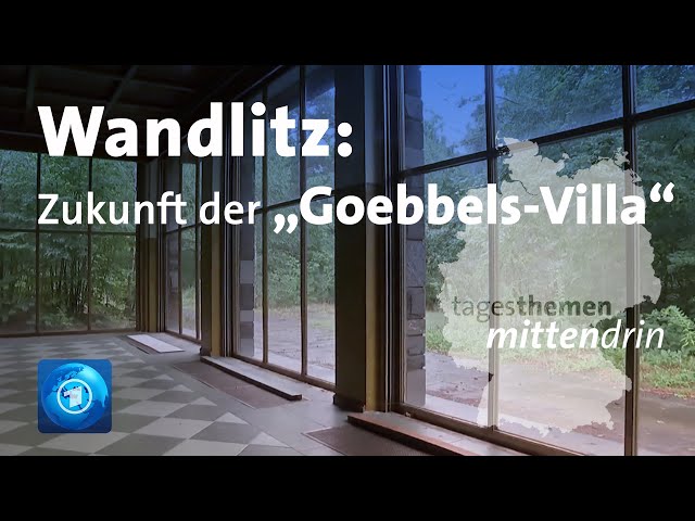 ⁣Wandlitz: Zukunft der „Goebbels-Villa“ | tagesthemen mittendrin