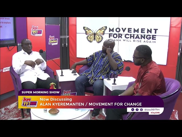 Alan Kyerematen explains why he campaigns in markets. #JoySMS