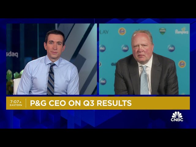 ⁣P&G CEO Jon Moeller on Q3 results: A complicated but very encouraging picture