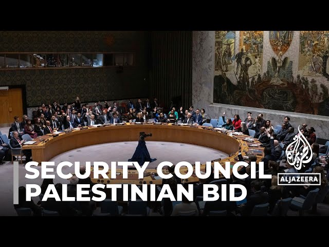 US vetoes Palestinian bid: Widely-supported full un membership blocked