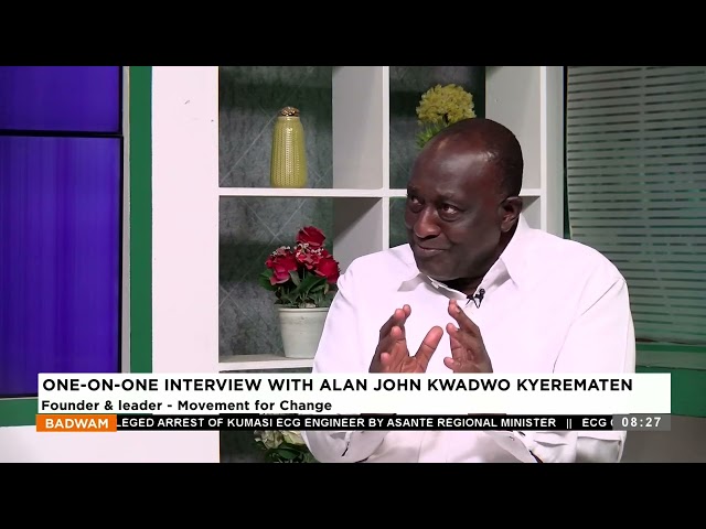 One-On-One Interview With Alan John Kwadwo Kyerematen - Badwam Mpensenpensemu on Adom TV (19-04-24)