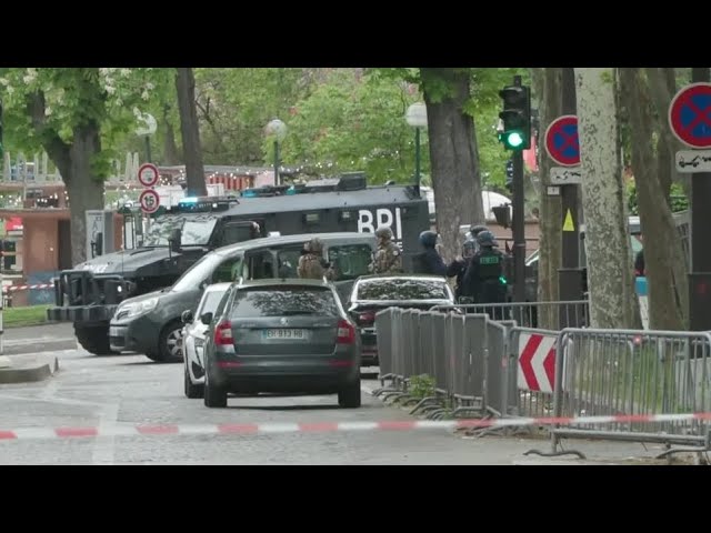 ⁣Терміново!Чоловік з гранатою у амбасаді Ірану:Париж Iranian consulate in Paris Consulat d'Iran 