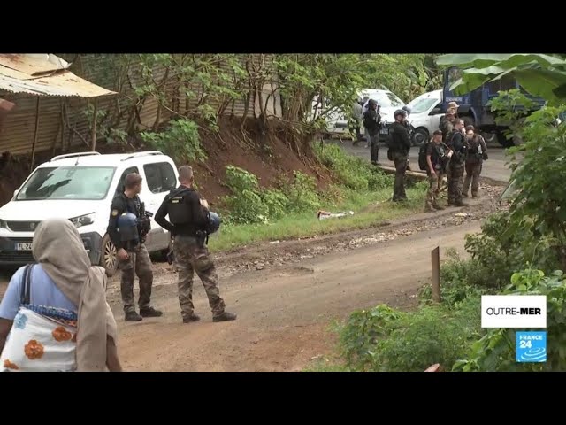 ⁣Mayotte : le gouvernement lance une opération "place nette", un an après "Wuambushu&q