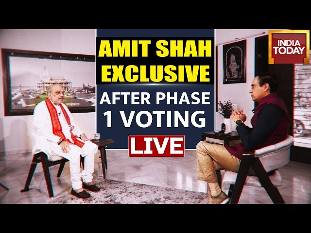 Live: Amit Shah Exclusive  | HM Amit Shah Speaks On Lok Sabha Polls And PM Modi's 3rd Term