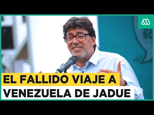 El fallido viaje de Daniel Jadue a Venezuela: ¿Qué fue lo que pasó?