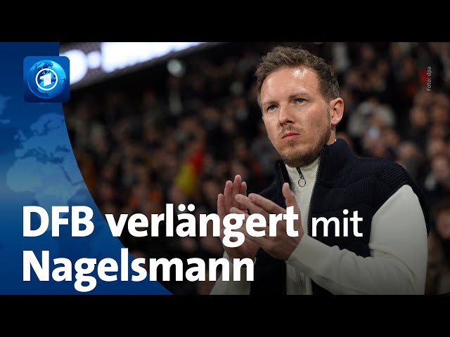 ⁣Nagelsmann bleibt bis mindestens 2026 Bundestrainer
