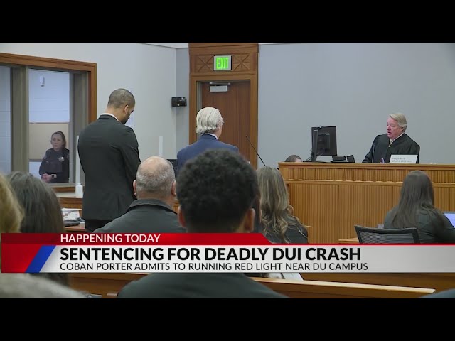 Sentencing scheduled for Friday in deadly DUI case