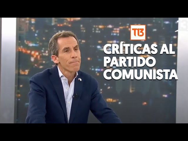 Felipe Alessandri: "Lo importante es derrocar al PC que está liderando Santiago de  manera nefa