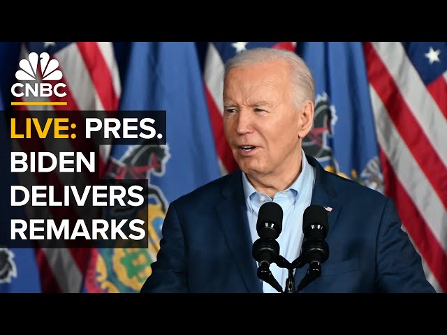 ⁣LIVE: President Biden delivers remarks at IBEW Construction and Maintenance Conference — 4/19/2024