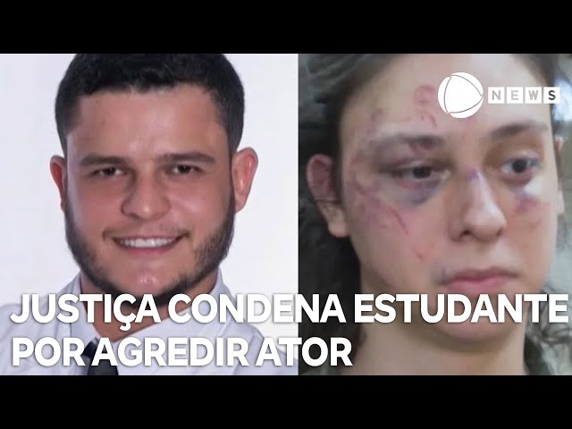 Justiça condena estudante de medicina por agredir ator Victor Meyniel