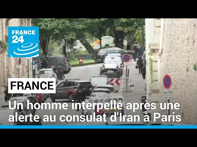 ⁣France : un homme interpellé après une alerte au consulat d'Iran à Paris • FRANCE 24