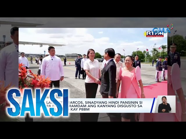 ⁣First Lady Liza Marcos, sinadyang hindi pansinin si VP Sara para iparamdam ang kanyang... | Saksi