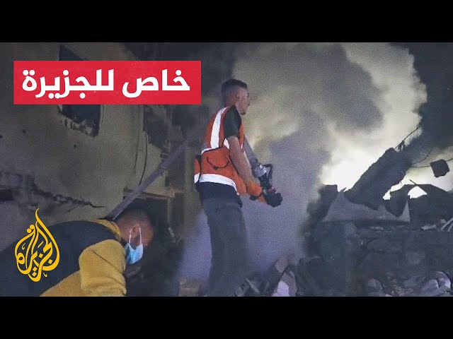 ⁣غارة إسرائيلية في محيط منطقة الصناعية بمدينة غزة تخلف شهداء وجرحى