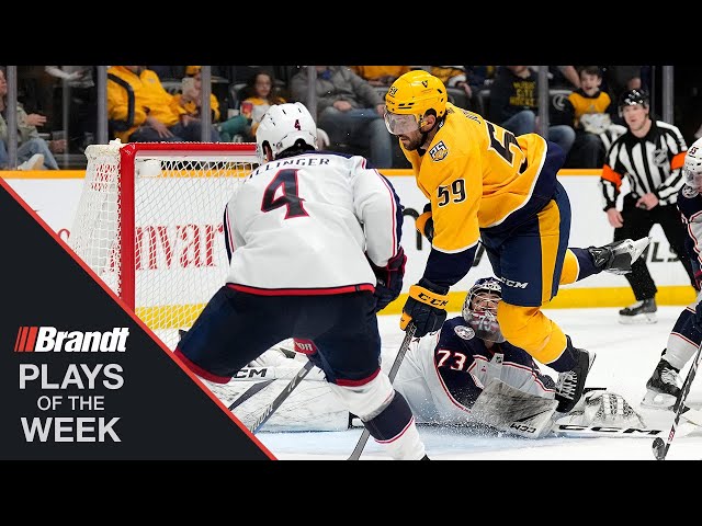 Andersen Save Of The Year & Josi's Bobby Orr-Esque Snipe | NHL Plays Of The Week