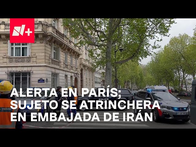 Hombre se atrinchera en embajada de Irán en París - Las Noticias