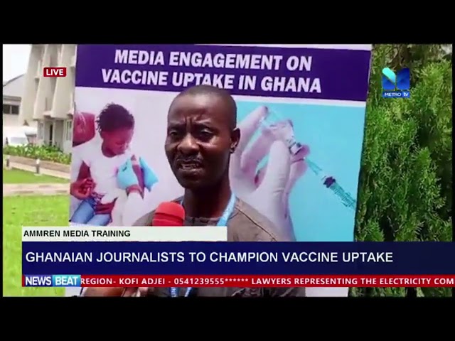 Ghana Journalism To Champion Vaccine Uptake