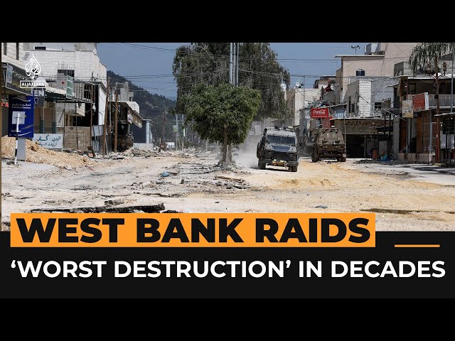 ⁣Israeli raids cause ‘worst destruction in decades’ in Tulkarem | Al Jazeera Newsfeed