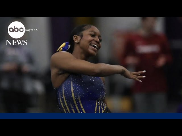 ⁣Fisk University student wins national title in gymnastics
