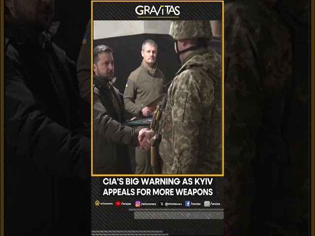 Gravitas | CIA's Big Warning as Kyiv Appeals for More Weapons | WION