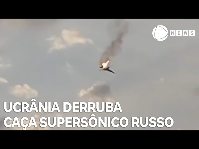 Ucrânia derruba caça supersônico russo